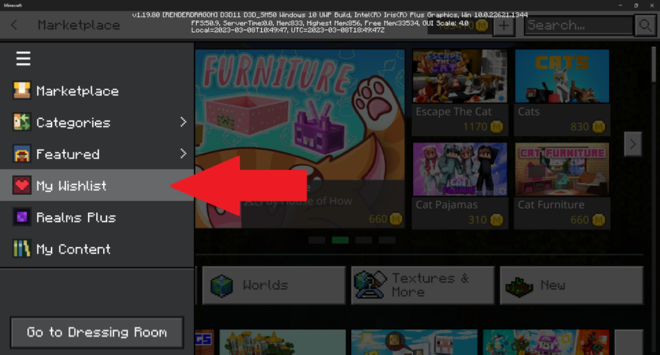 How to Use Minecraft Marketplace Home