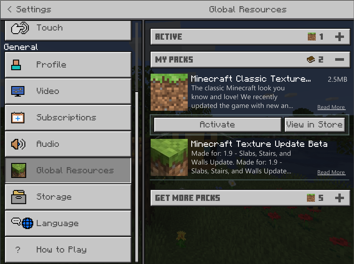 How to Install Texture Packs Minecraft Windows 10?