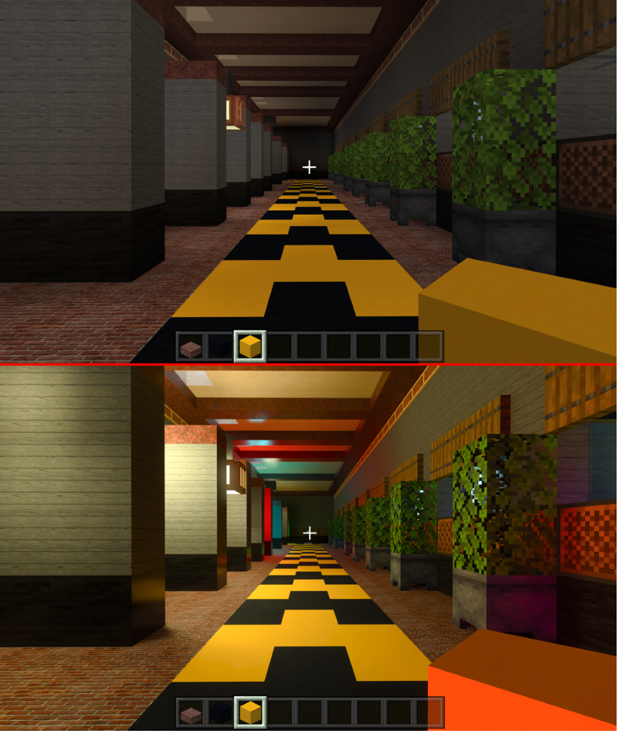 Minecraft: Bedrock Edition with Ray Tracing and Advanced Graphics