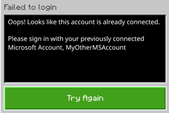 Minecraft Account Not Connecting